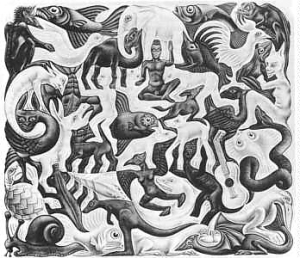 Escher: Mozaik II.